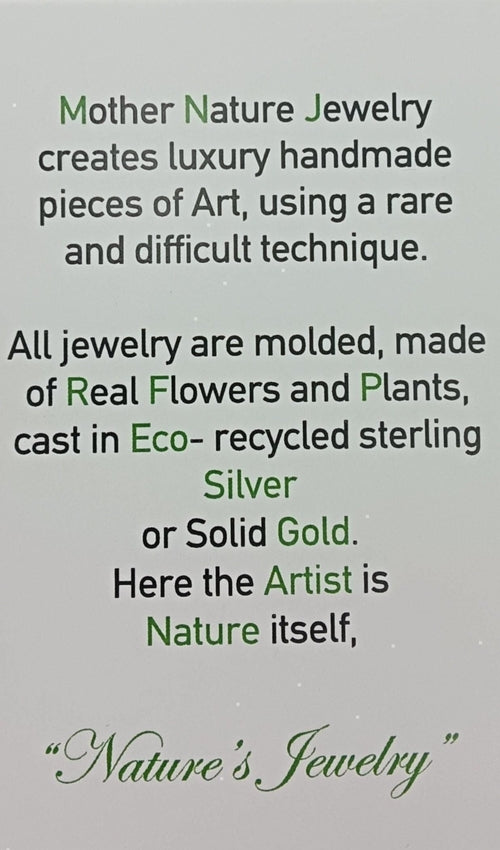Acacia Branch Bracelet: Eco-Friendly Gold Plated Silver - Handmade