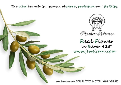 Olive Leaf Mini Hoop Earrings - Delicate Sterling Silver Hoops